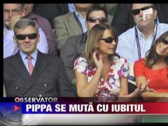 Pippa Midddleton se muta cu iubitul