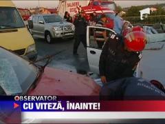 Dezastru pe podul Colentina