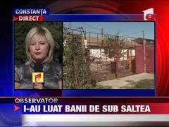 A ramas fara banii ascunsi sub saltea