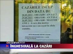 Inghesuiala mare la cazari