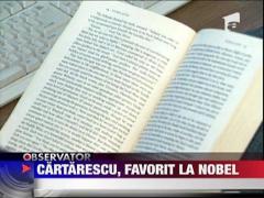 Cartarescu, favorit la premiul Nobel pentru Literatura