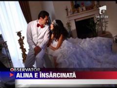 Alina Borcea este insarcinata