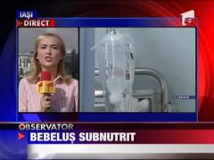 Bebelus de 8 luni in stare grava la spital cu anemie severa