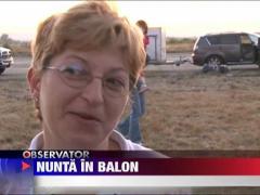 Si-a cerut iubita in casatorie in balon