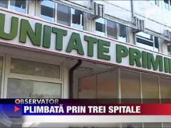 Gravida de 140 de kilograme, plimbata prin spitale