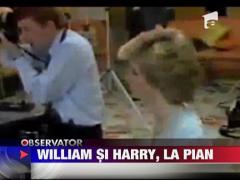 William si Harry, la pian