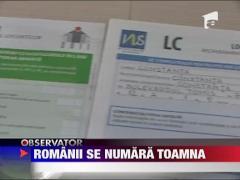 Din 20 octombrie incepe primul recensamant dupa aderarea Romaniei la UE