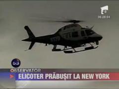 Elicopter prabusit in New York