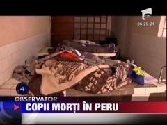 Copii morti in Peru