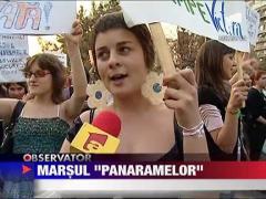 Marsul "Panaramelor" din Bucuresti