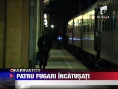 Patru din cei 24 de transfugi care au evadat din centrul de la Arad  au cazut in mainile politistilor