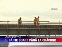 Emil Boc i-a tras de urechi ieri pe constructorii autostrazii Arad-Timisoara