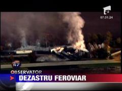 Dezastru feroviar in SUA