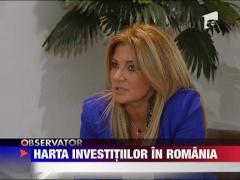 Harta investitiilor in Romania