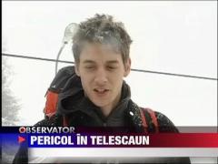 O femeie a cazut din telescaun, in Parang ‎