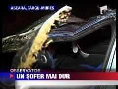 S-a rasturnat cu masina din cauza alcoolului