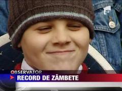 Sute de zambete in Cartea Recordurilor