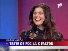 Teste de foc la X Factor