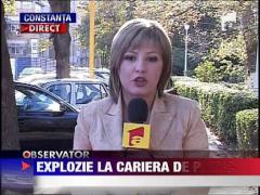 Accident de munca la o cariera de piatra din Tulcea