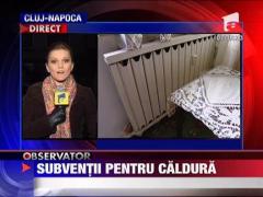 Caldura in caloriferele din Cluj