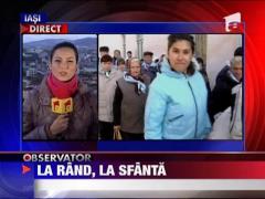 La rand la moastele Sfintei Parascheva