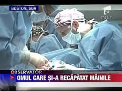 I s-au transplantat ambele maini