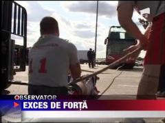 Cei mai puternici barbati din Romania s-au intrecut in Constanta