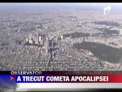 "Cometa Apocalipsei" a trecut pe langa Pamant