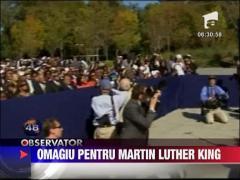 Monument ridicat in memoria pastorului Martin Luther King