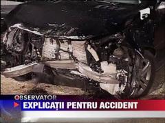 Politistii au revenit la locul accidentului provocat de Serban Huidu