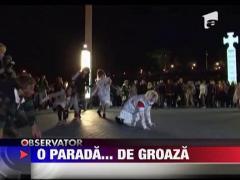 Zeci de zombie au invadat Capitala Estoniei