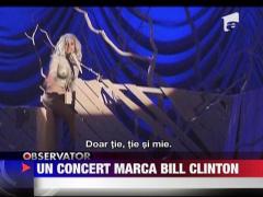 Spectacolul caritabil organizat de fundatia Bill Clinton