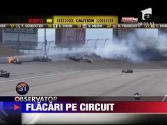 Accident inspaimantator pe un circuit din Las Vegas