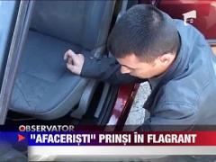 Hoti prinsi in timp ce se pregateau sa sparga o masina