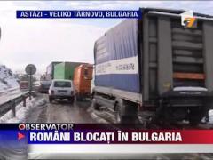 UPDATE / Romani blocati in Bulgaria din cauza ninsorilor