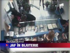 Au reusit sa jefuiasca o bijuterie in mai putin de 5 minute