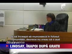 Lindsay Lohan a ajuns din nou dupa gratii