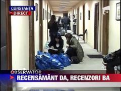 Sute de recenzori din Constanta s-au retras in ultima clipa