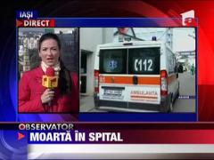 A murit in spital la 4 zile dupa ce nascuse o fetita