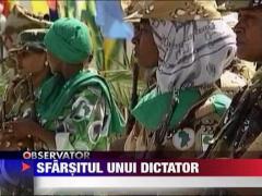 Muammar Gaddafi, sfarsitul unui dictator