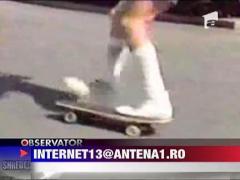 Jonglerii pe skateboard