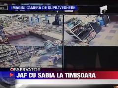 Jaf cu sabia la Timisoara