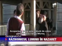 Gigi Becali s-a scaldat in apa Iordanului