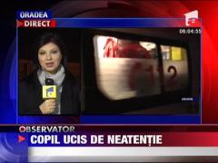 Copil ucis dintr-o greseala