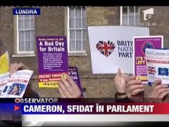 Cameron, tradat de colegii de partid