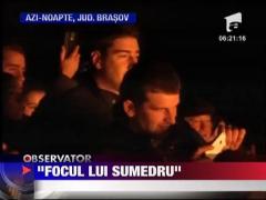 S-a aprins "Focul lui Sumedru"