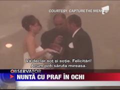 O furtuna de nisip a facut praf o ceremonie