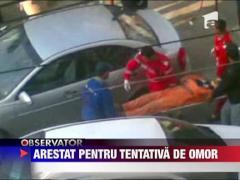 Barbatul care i-a taiat coarda de sustinere a unui alpinist utilitar in Constanta, arestat pentru tentativa de omor