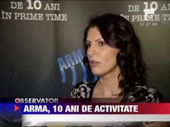 ARMA implineste 10 ani