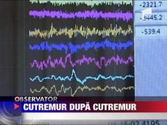 Cutremure in serie, in zona Sinaia